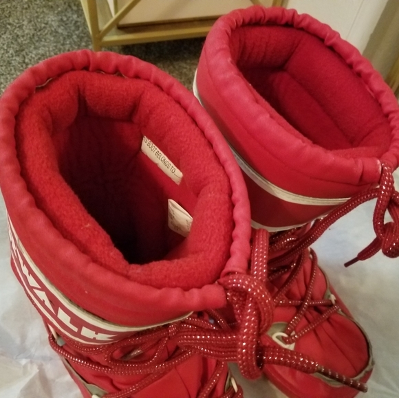 Vintage AIRWALK Red white Lace up snow boo… - Picture 6 of 8